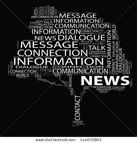Arbol de palabras: Información, mensaje, conexion, comunicación.